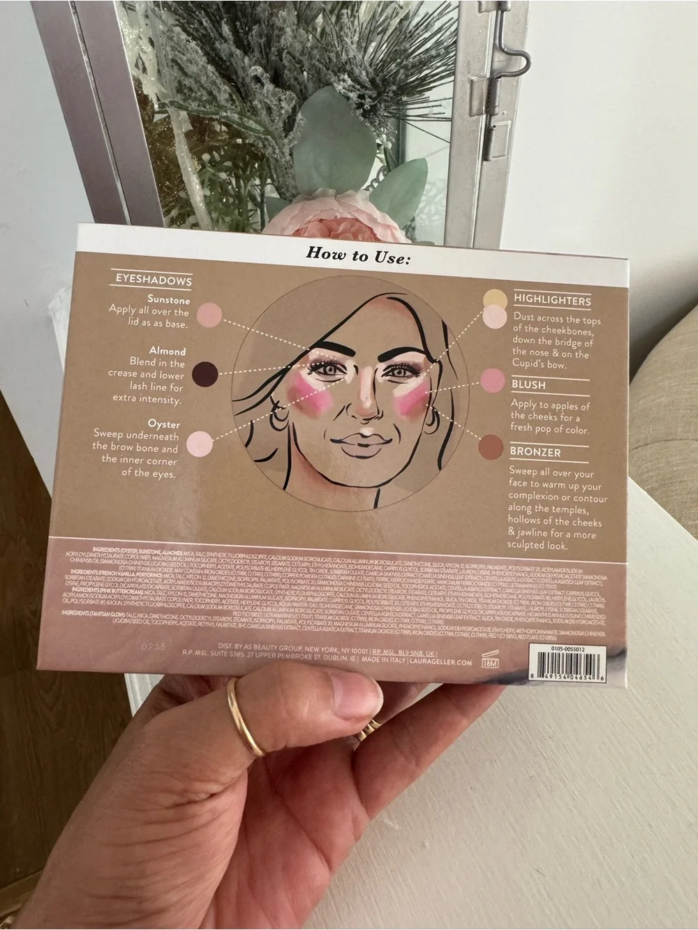 LAURA GELLER THE BEST OF THE BEST BAKED FULL FACE BASICS PALETTE